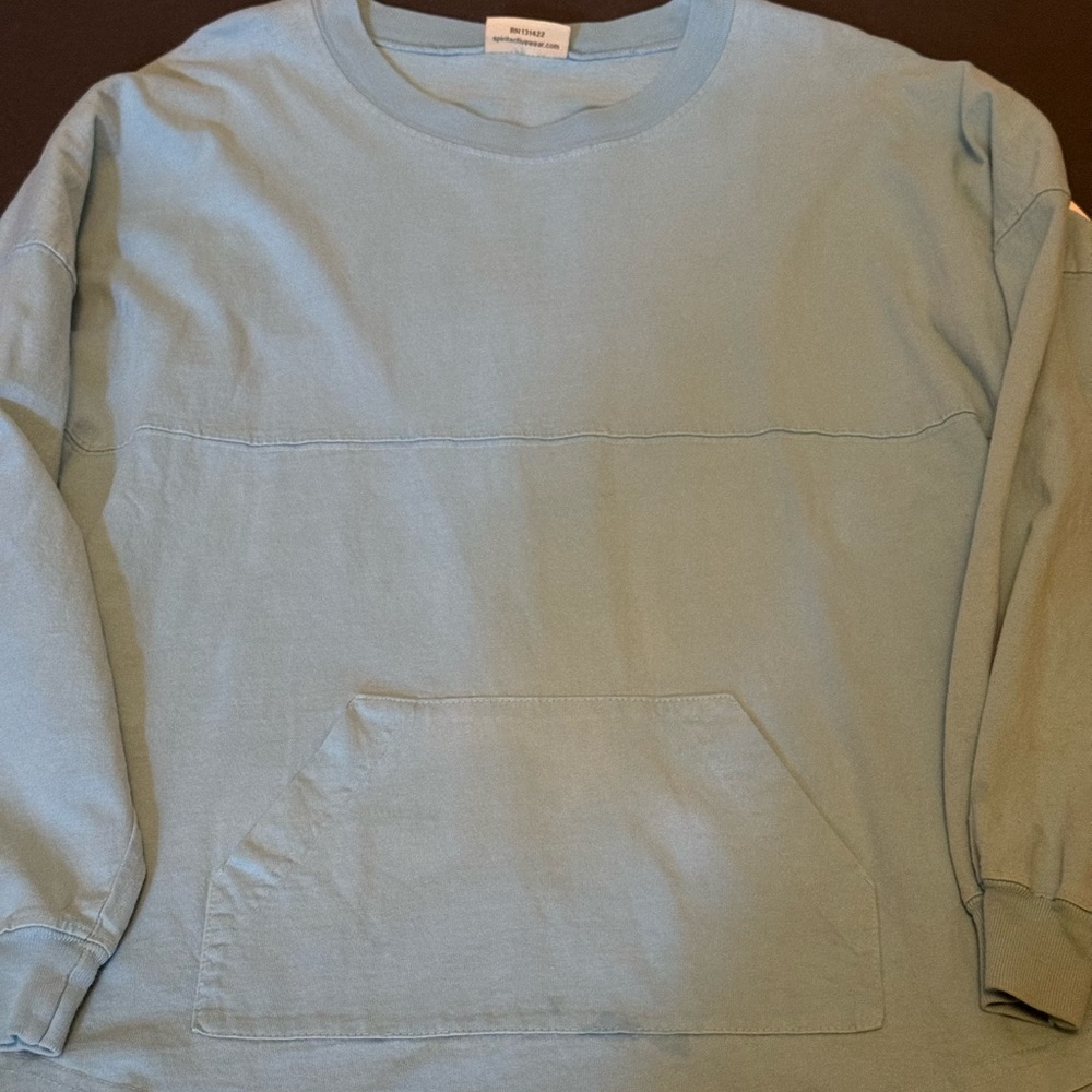 Longsleeve Villanova tshirt with “Villanova” Spelled on back